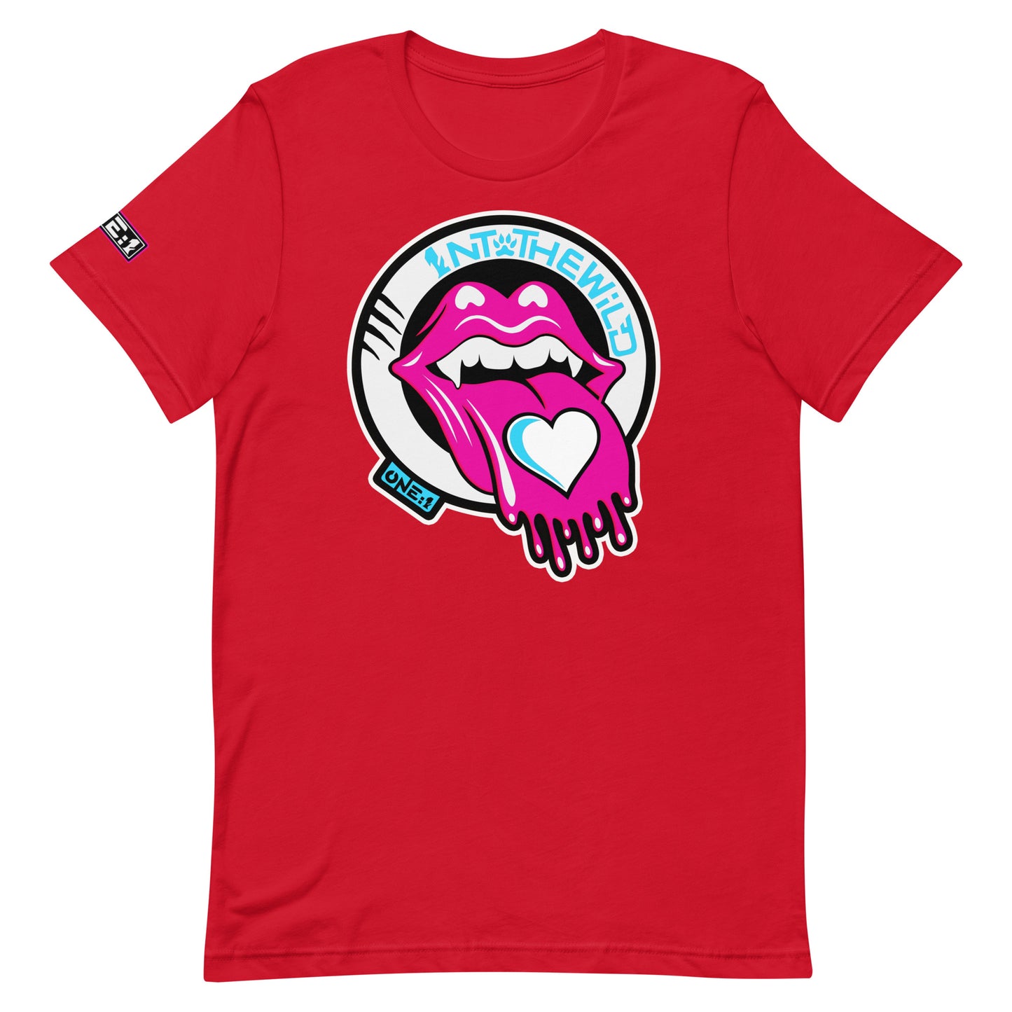 Vampy pink & blue BIG tee