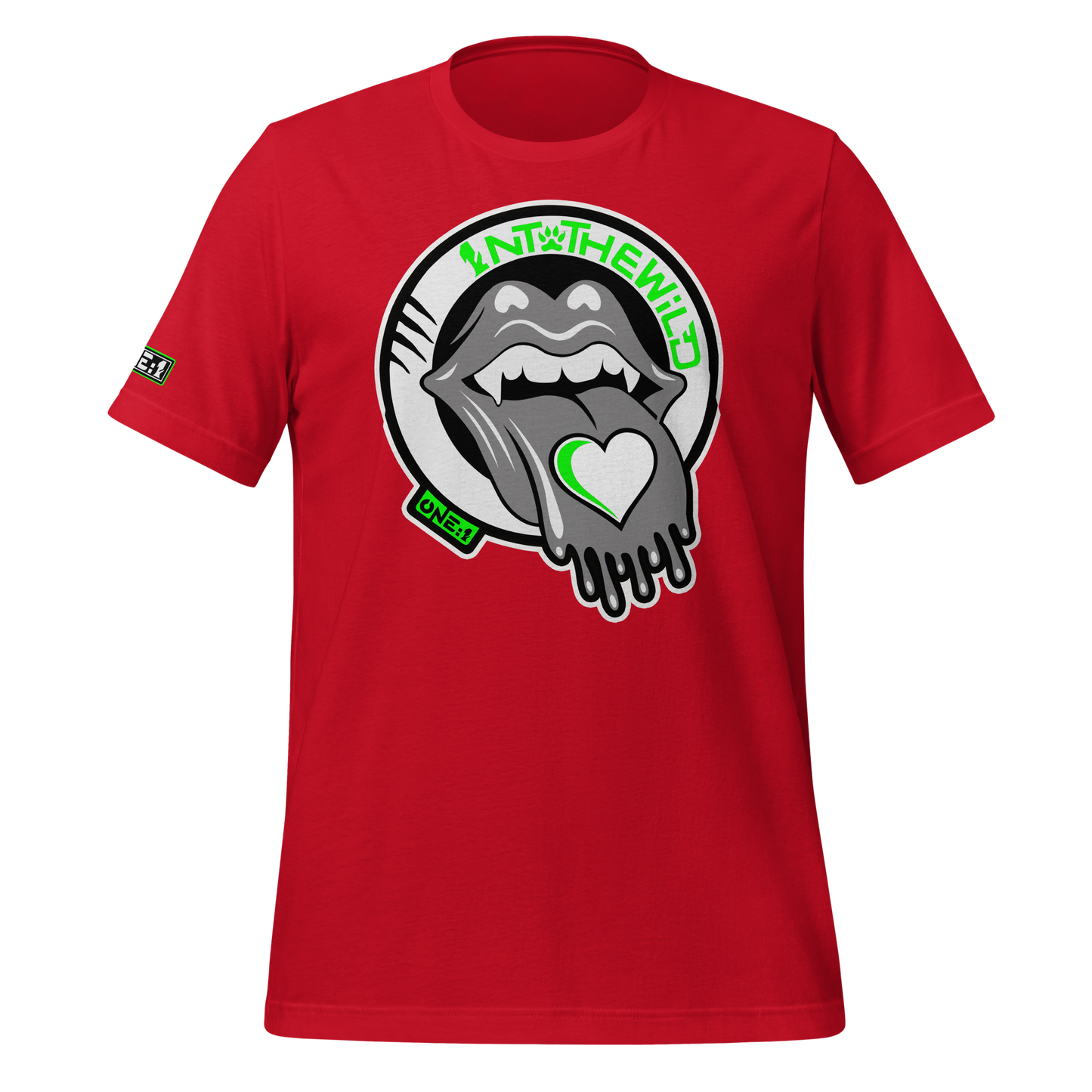 Vampy Love green tee