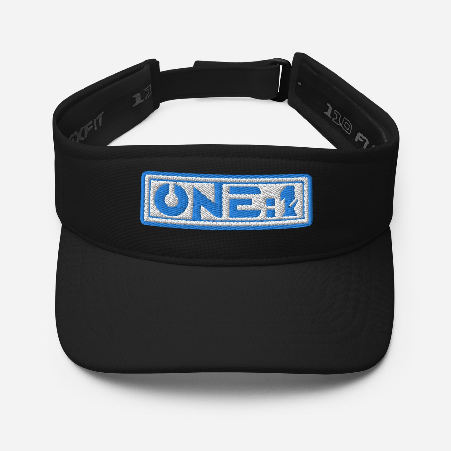 One:1 blue visor