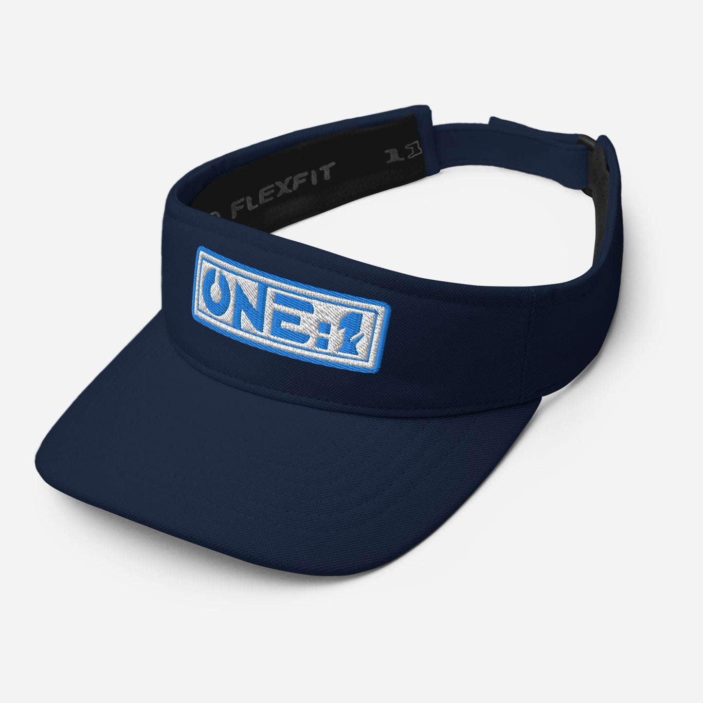 One:1 blue visor