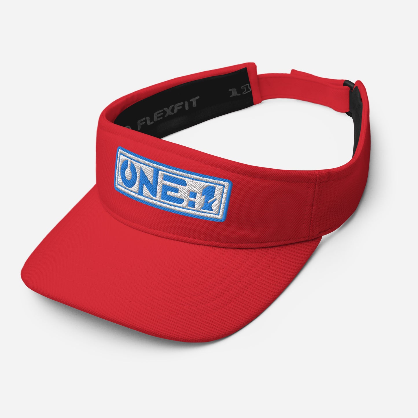 One:1 blue visor