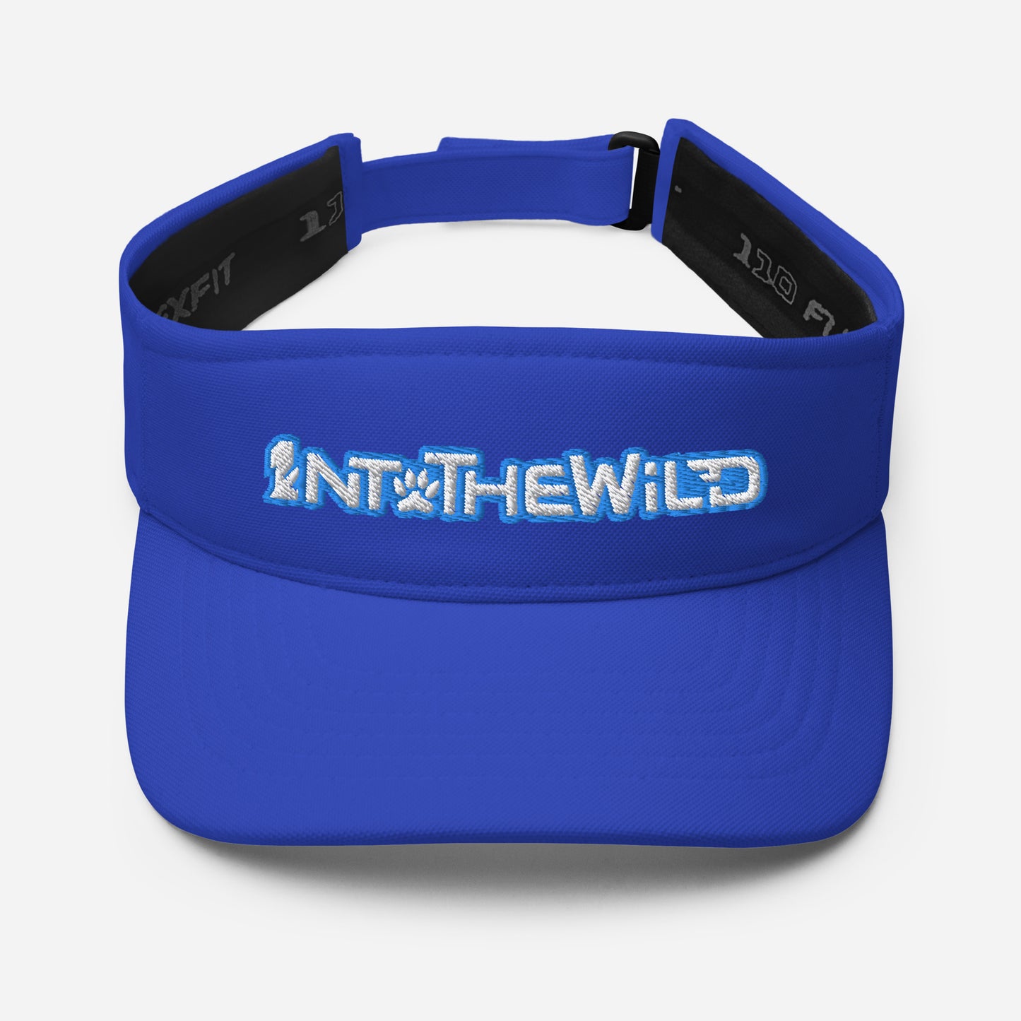 1ntothewild blue visor